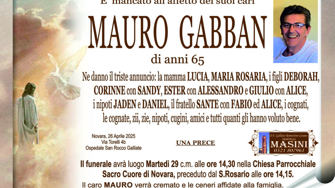 MAURO GABBAN