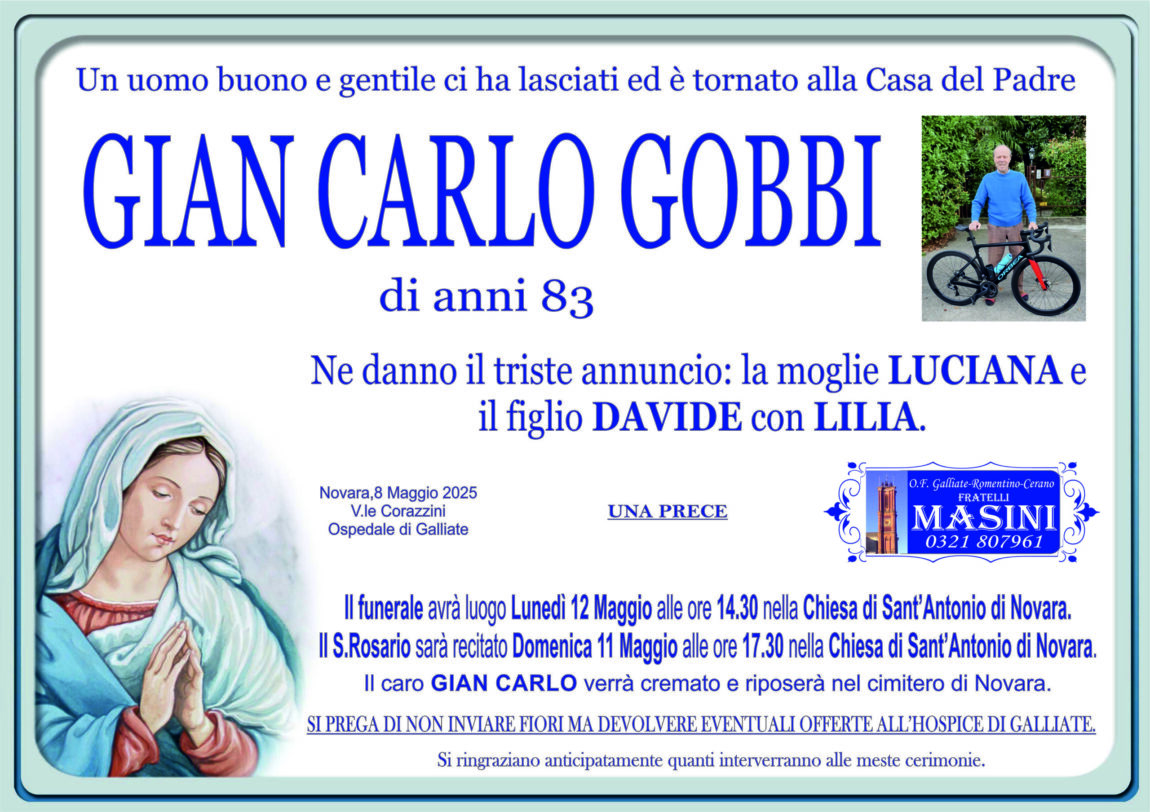 GIAN CARLO GOBBI