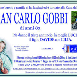 GIAN CARLO GOBBI