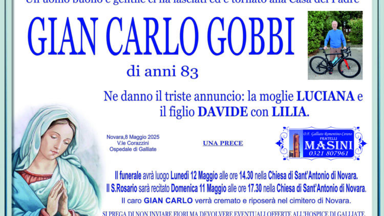 GIAN CARLO GOBBI