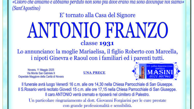 ANTONIO FRANZO