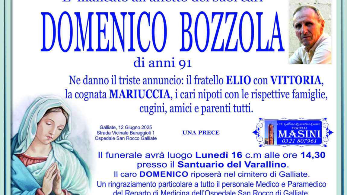 BOZZOLA DOMENICO