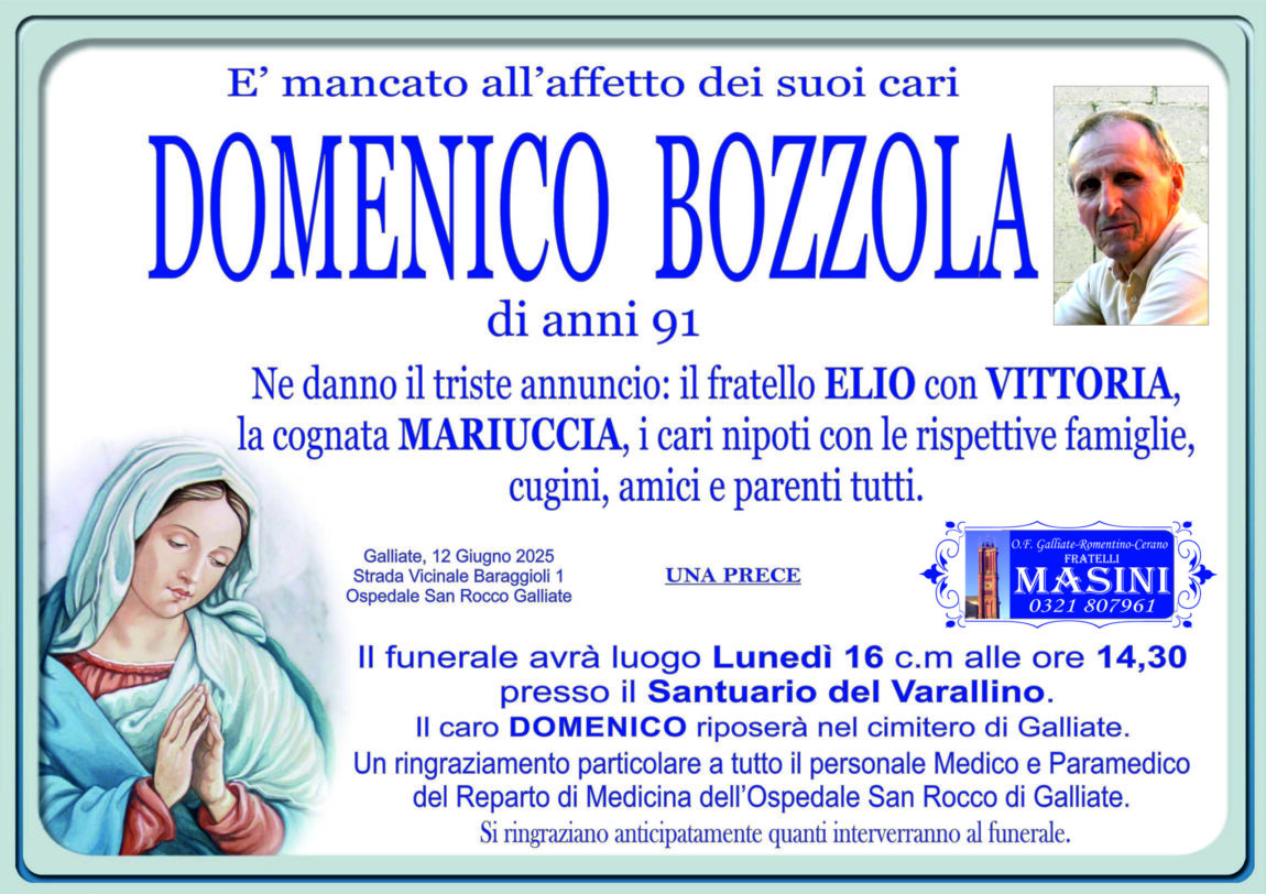 BOZZOLA DOMENICO