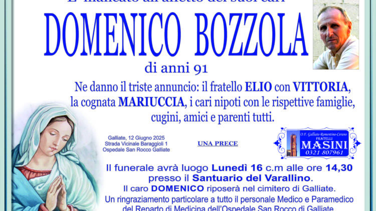 BOZZOLA DOMENICO