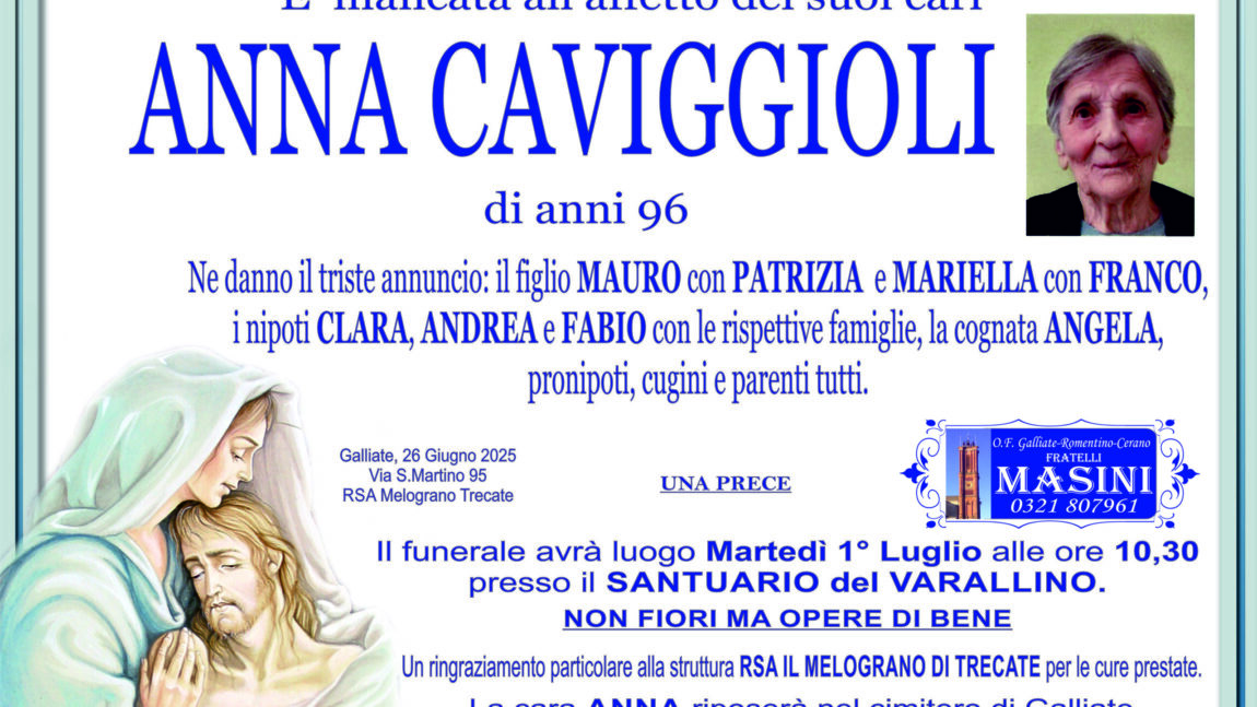 ANNA CAVIGGIOLI
