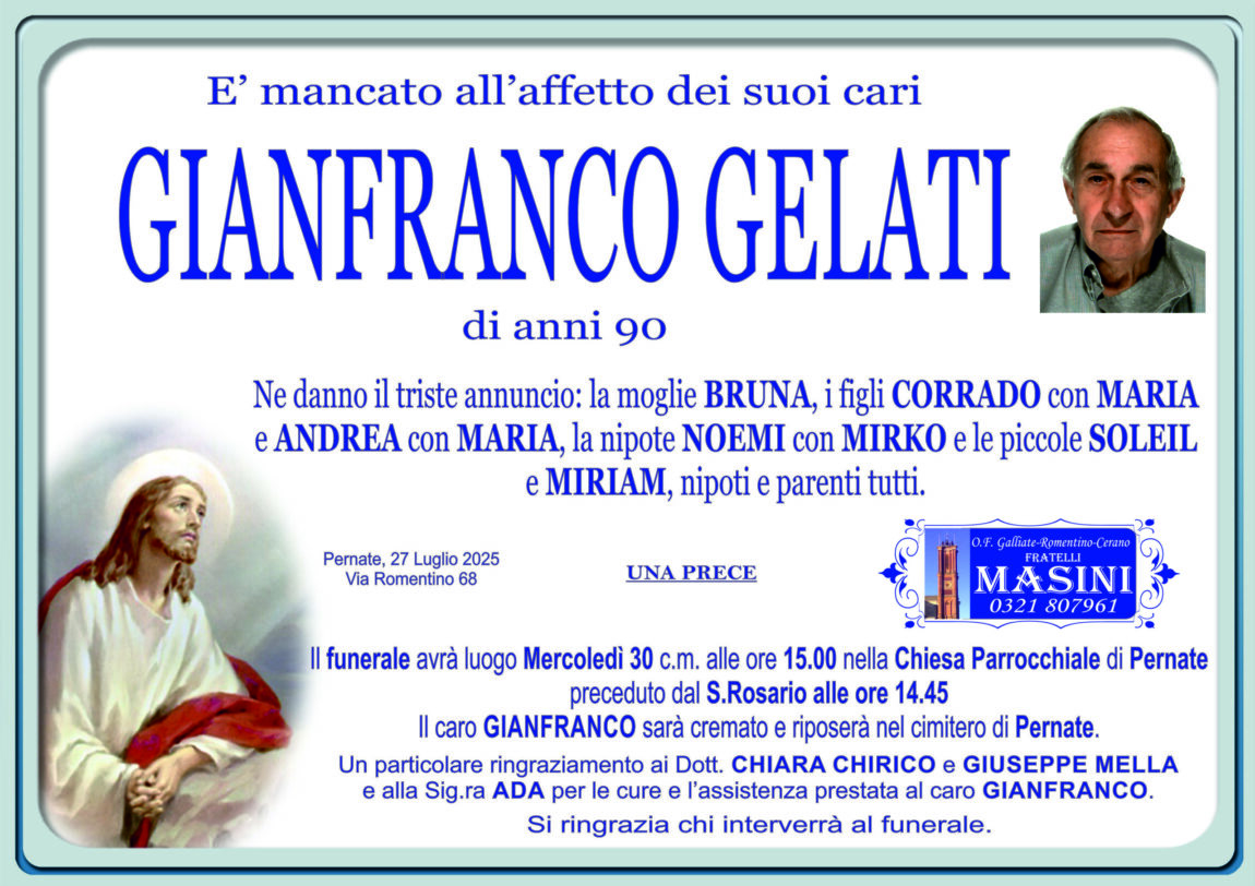 GIANFRANCO GELATI