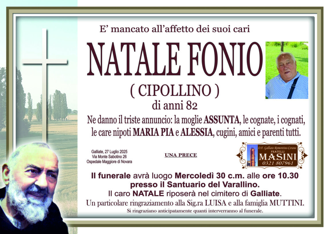 NATALE FONIO CIPOLLINO