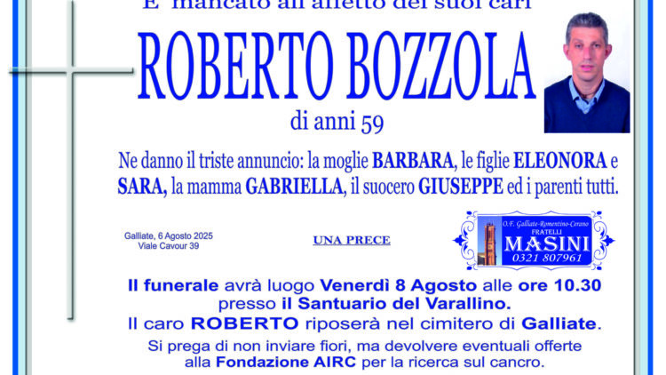 ROBERTO BOZZOLA