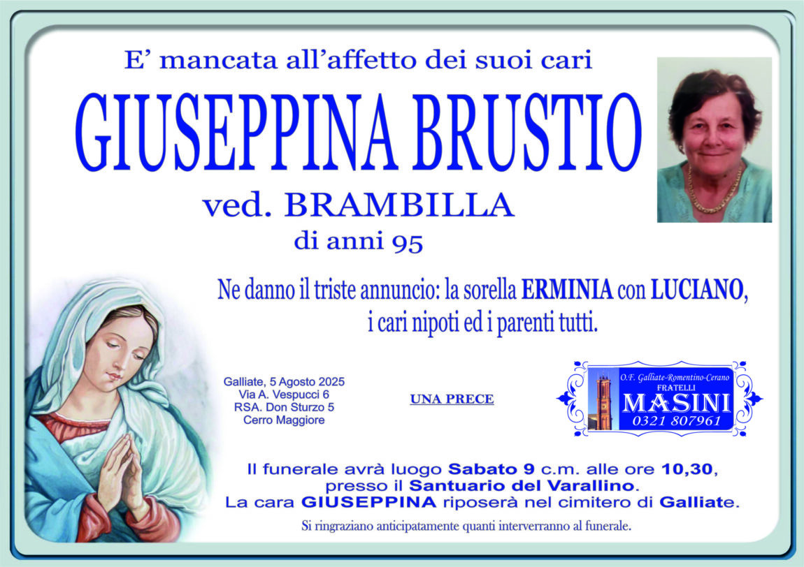 GIUSEPPINA BRUSTIO