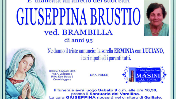 GIUSEPPINA BRUSTIO