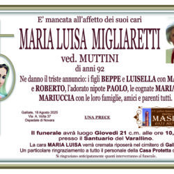 MIGLIARETTI MARIA LUISA