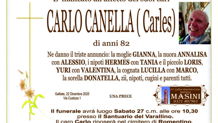 CARLO CANELLA CARLES