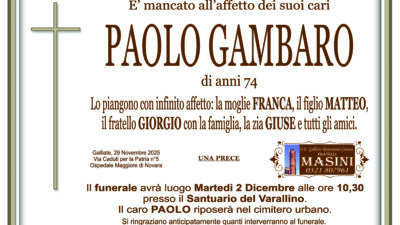 PAOLO GAMBARO