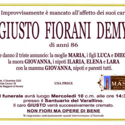 GIUSTO FIORANI DEMY