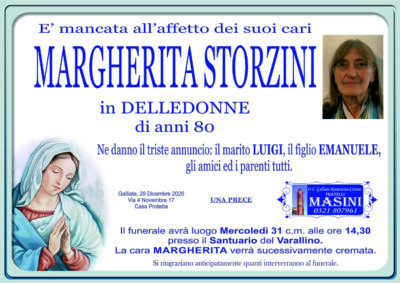 MARGHERITA STORZINI