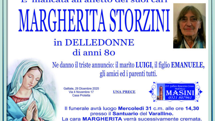 MARGHERITA STORZINI
