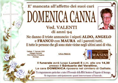 DOMENICA CANNA