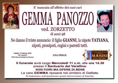 PANOZZO GEMMA