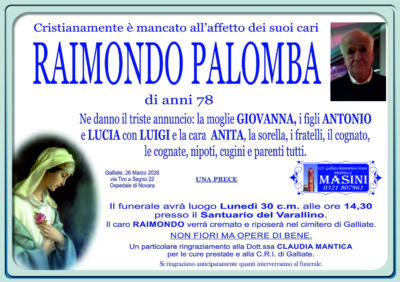 PALOMBA RAIMONDO