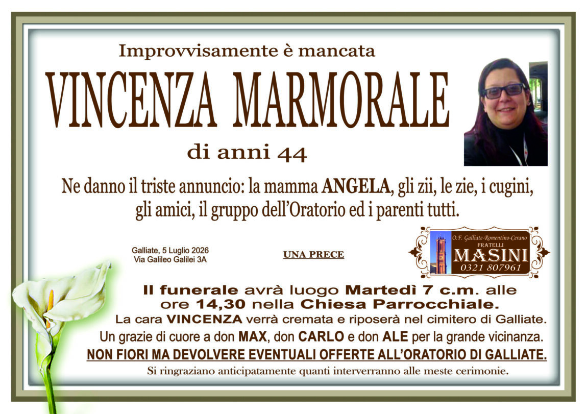 VINCENZA MARMORALE