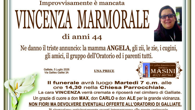 VINCENZA MARMORALE