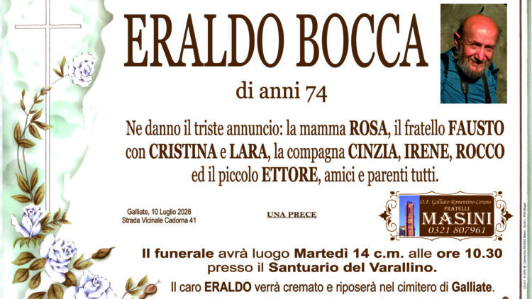 ERALDO BOCCA